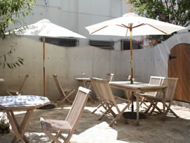 サントピアのお庭