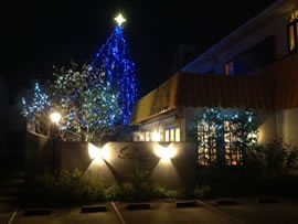 サントピアのクリスマスイルミネーション