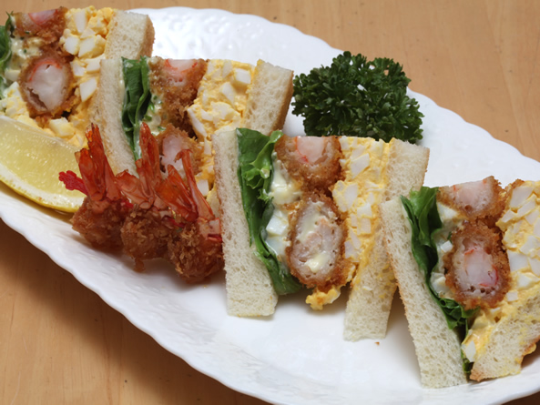 サンドウィッチメニュー